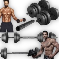 HANTLE REGULOWANE BITUMICZNE Z GRYFEM 20 KG ZESTAW HANTLI 2X10 KG SZTANGA