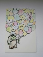 Bajka z 2009 - Odlot - Disney - pocztówka