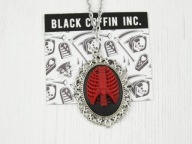 wisiorek ŻEBRA gotycki gothic goth szkielet alternative W50