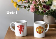 KUBEK MANCHESTER UNITED PIŁKA NOŻNA PREZENT RÓŻNE WZORY Z WŁASNYM NAPISEM