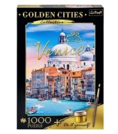 Puzzle Trefl 1000 ZŁOTA WENECJA + farbka i pędzel