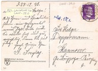 Danzig M50 - stempel LANGFUHR 1e