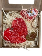 Zestaw 3 ceramicznych serduszek | ZPSW Białystok | 34. Finał WOŚP Opis: