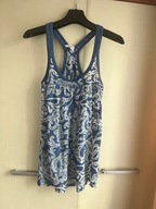 36 S 34 XS aeropostale niebieska bluzka koszulka na szelki bokserka