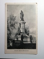 WARSZAWA 1930- POMNIK ADAMA MICKIEWICZA