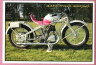 Pocztówka motocykl OPEL MOTOCLUB