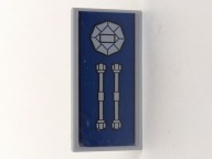 LEGO Ninjago 87079pb0809 tile 2x4 runa naklejka