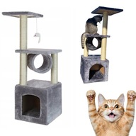 DRAPAK DLA KOTA KOTÓW DOMEK LEGOWISKO SŁUPEK DO DRAPANIA ZABAWKA 90CM