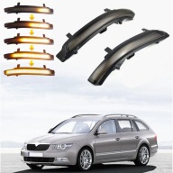Kierunkowskazy lusterka pływające dynamiczne LED Skoda Octavia Superb MK2