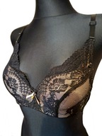 Koronkowy biustonosz stanik push-up r. 75B