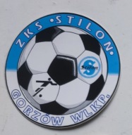 STILON GORZÓW WLKP ZKS KLUB SPORTOWY PIŁKA NOŻNA NAKLEJKA WLEPKA PRL