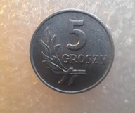 5 groszy 1959 rok. Cenna i rzadka, ładna.