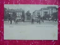 WROCŁAW BRESLAU TAUENTZIENPLATZ MIT TAUENTZIEN-DENKMAL PLAC T.KOŚCIUSZKI RR