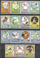 GÓRNA VOLTA-I. O. Monachium`72 -żeglarstwo i inne 1972** Mi 387-401 (2457)