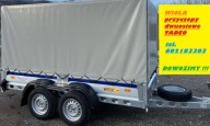 przyczepa WIOLA SILEZIA POWIĘKSZONA 302x152 stelaż plandeka h-170cm MOCNA!