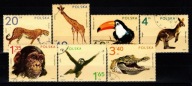 Polska ( Fauna - Zwierzęta z zoo ) 1972 r.