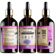 OLEJEK LAWENDOWY NATURALNY OLEJEK ETERYCZNY Z LAWENDY BEZ DODATKÓW 100ml