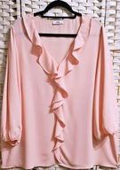 Wallis - ŚLICZNA, ZWIEWNA, LEJĄCA RÓŻOWO-PUDROWA Z ŻABOTEM r: 50/52