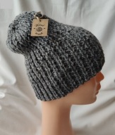 (03) Czapka wełniana XS/S - rozmiar uniwersalny ok. 48 - 54 cm.