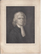 IZAAK NEWTON GRAFIKA OK. 1900