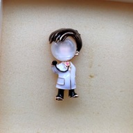 Broszka Pan Doktor Lekarz Pielęgniarz Przypinka Medyczna Prezent Ozdoba