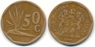 Afryka Południowa 50 Cents - 1992r ... Monety