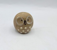 SOWA sówka, malutka ceramiczna stara