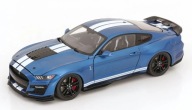 SHELBY Ford Mustang blue GT500 Blue metallic 2022 1/18 ixo 18RDC244-FO