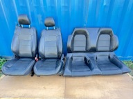 FORD MUSTANG VI WNĘTRZE FOTELE KANAPA BOCZKI TAPICERKA SKÓRA 2020r. CABRIO