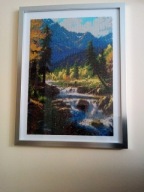 Górski potok -Haft Diamentowy