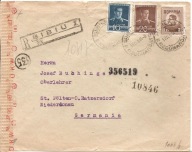 RUMUNIA ROMANIA -koperta -obieg 1944 rok cenzura