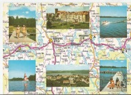 MRĄGOWO OKOLICE MAPKA