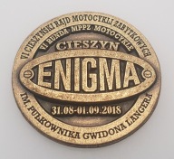 Znaczek, odznaka, blacha zlotowa, motocyklowa No.1289