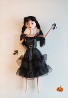 LALKA Barbie Wednesday Addams figurka prezent dla dziewczynki na urodziny