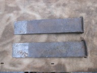 STARE DUŻE KLINY METALOWE 2 SZTUKI