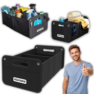 DUŻY ORGANIZER DO BAGAŻNIKA SAMOCHODU AUTA KUFER SKRZYNKA USZTYWNIONY