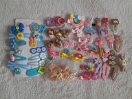 Zestaw Do Włosów Gumki Hello Kitty Spinki Kapibara 65szt B21