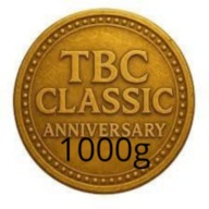 WOW SPINESHATTER TBC HORDA 1000 GOLDA 1000 SZT ZŁOTA CLASSIC ANIVERSARY