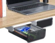 Szuflada pod blat biurko wysuwana zestaw samoprzylepna ukryta organizer x2