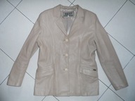 DAISY SKÓRA JAK NOWA BEŻOWA KURTKA r L 38/40 na 172