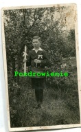 Foto -Duszniki powiat Szamotuły- 1937r- Komunia święta -Foto Krause