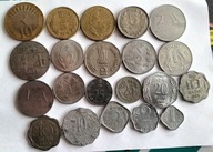 zestaw monet Indie 21 szt.