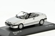 RENAULT 19 Cabriolet Silver 1992 1/43 MINICHAMPS 400113730