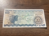 Rwanda - Burundi - 100 franków - 1960 - bardzo rzadki