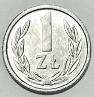 Monety PRL 1 zł z 1989r