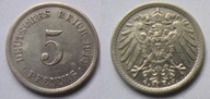 Niemcy 5 Pfennig 1914 A