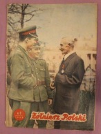 GAZETA, CZASOPISMO - Żołnierz Polski Nr 9 1955 rok - CIEKAWY STAN