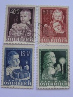 Austria - Szczęśliwe Dzieciństwo - Mi. 929-32 kasowane