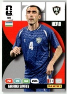 Karta Piłkarska Panini FIFA World Cup 2026 HERO Farrukh Sayfiev 506