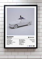 White 2115 „Rockstar” | plakat A3 Prezent album rap ozdoba na ścianę